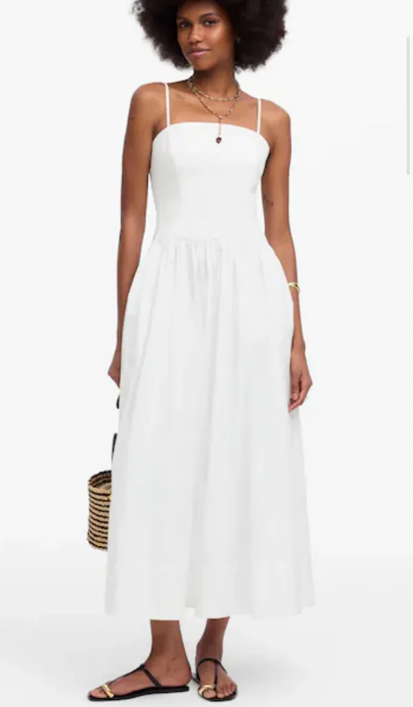 Madewell drop waist dress  - Image 3
