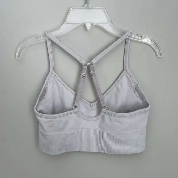 Lululemon Size 6 Ebb To Street Seamless Yoga Bra - Image 3
