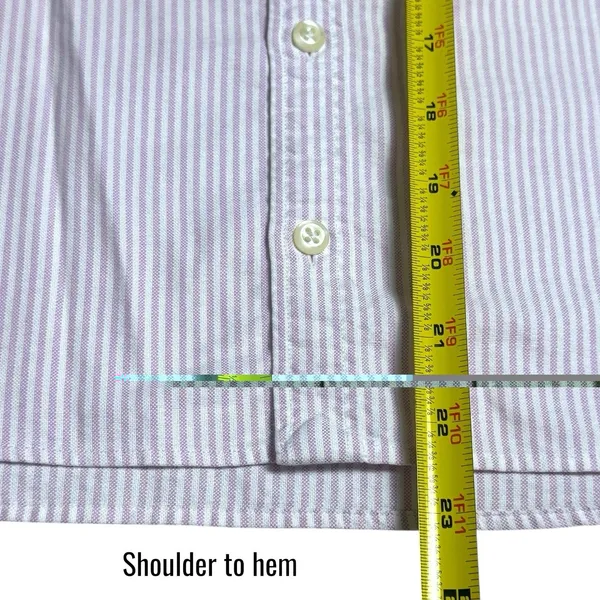 Ralph Lauren Sport 100% Cotton Flesh Pony Pink‎ White Stripe Tank Top Rodeo 6 - Image 12