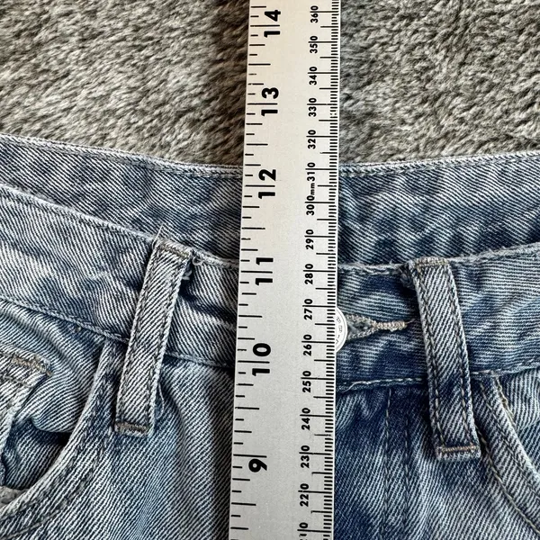 Princess Polly Denim Straight Relaxed Jeans Sz 2 - Image 10