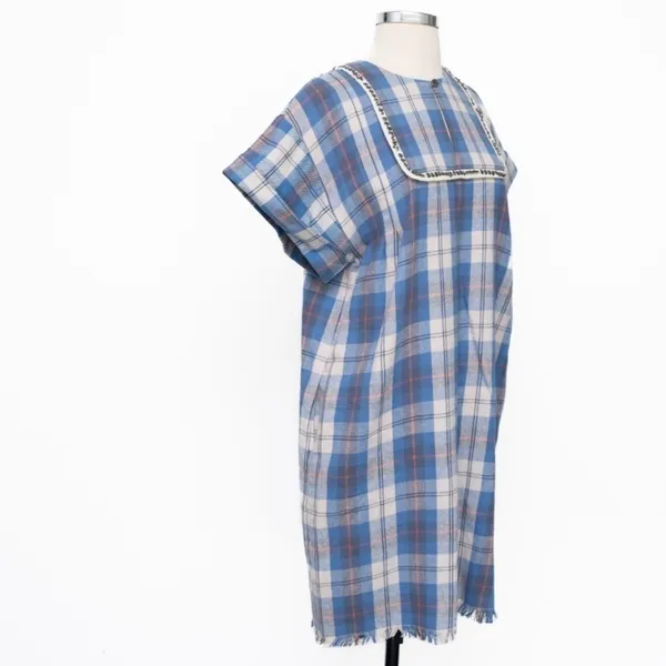 Sea New York- Plaid Flannel Dress‎ - Image 5