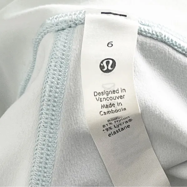 LULULEMON Ocean Air Align High Rise Full Length Leggings 6 Yoga Gym Cheer Dance - Image 3
