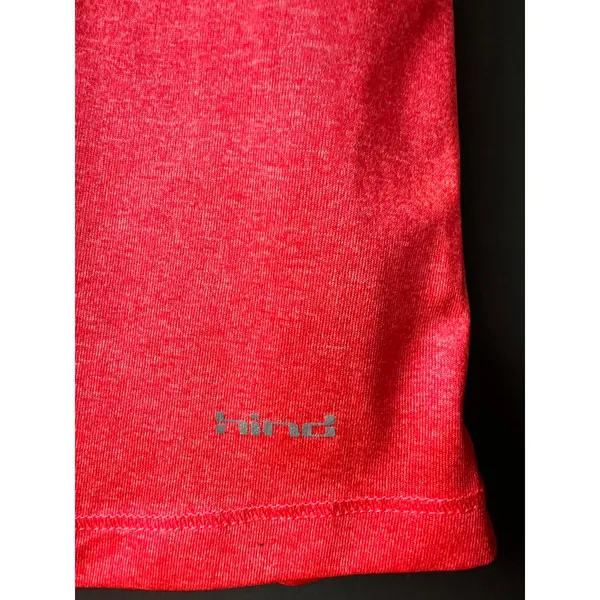 Hind Women's Athletic Tank Top Medium Red with Light Blue Trim - Image 6