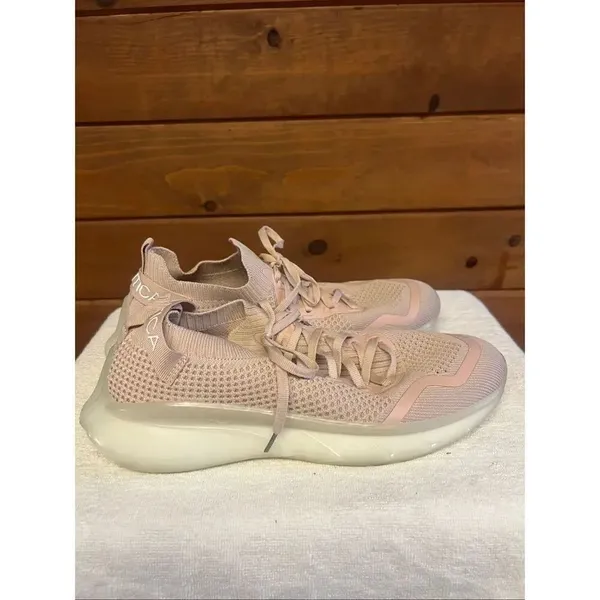 Nautica women's lace-up athletic sneakers dusty rose Sz 9 - Image 2