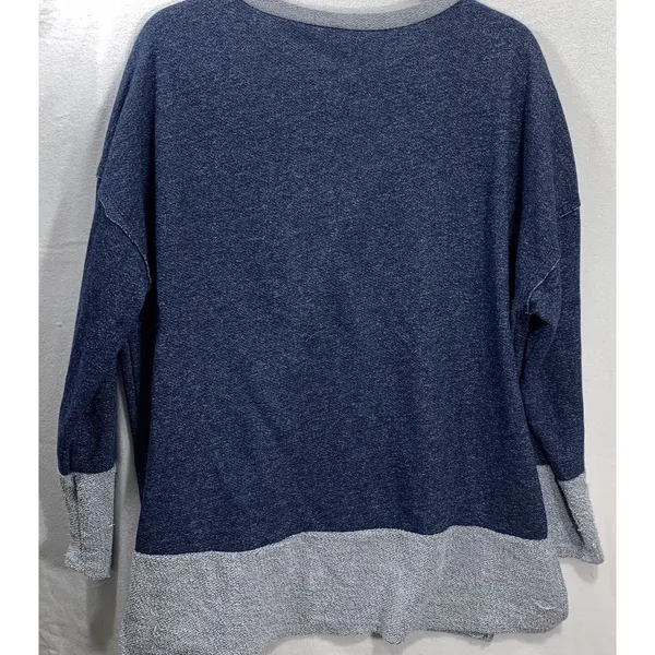 Beeson‎ River Sweater Womens XXL Blue Crewneck Pullover - Image 3