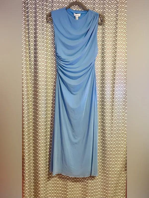 NWT & Other Stories | Draped Midi Dress, Small - Image 4