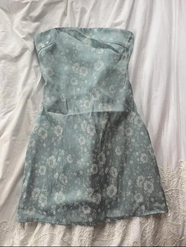 Princess Polly Mini Dress light blue - Image 2