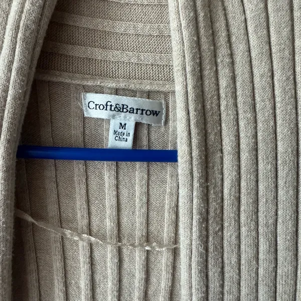 Croft & Barrow Beige Women's Cardigan - Image 6