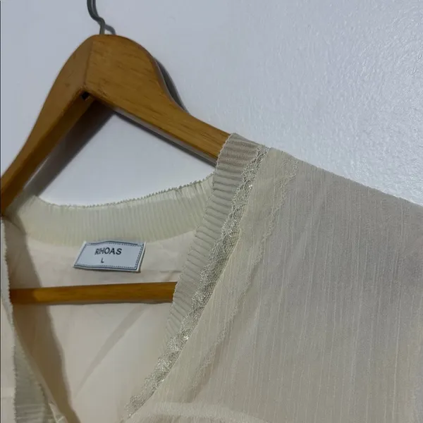 Rihoas Cream Pearl Button - Image 6