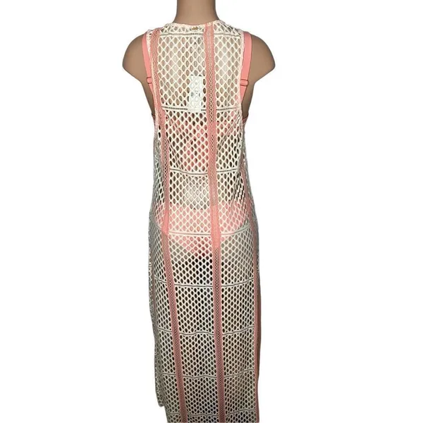 New. Pilyq fishnet coverup dress. XS/S. Retails $164 - Image 7