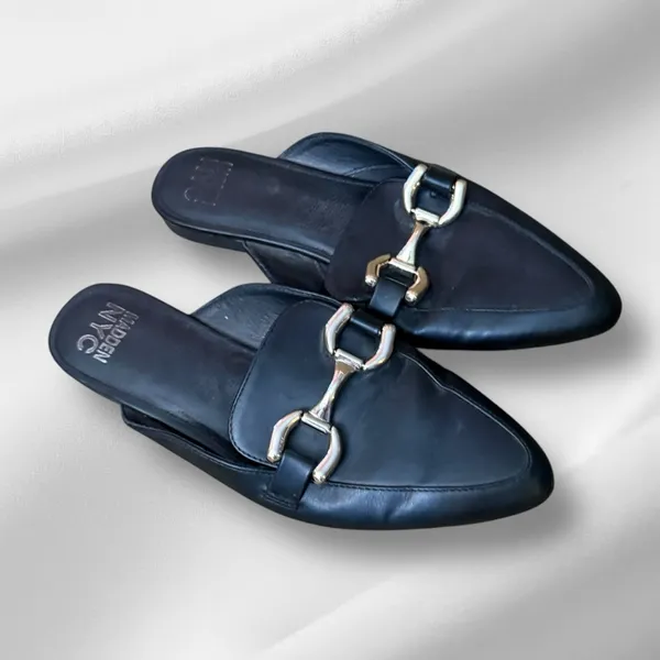 Steve Madden Madden NYC Black Slip Ons - Image 3