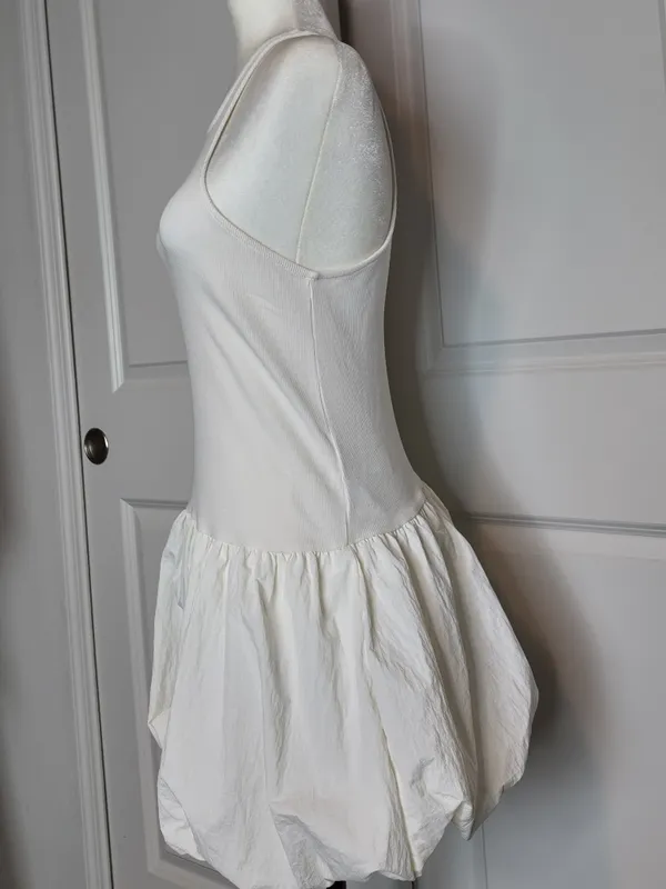 Divided H&M Women's White Dress - Image 3