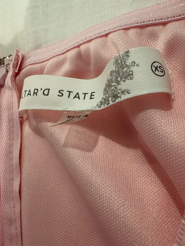 Altar'd State Light Pink Romper Skort - Image 3