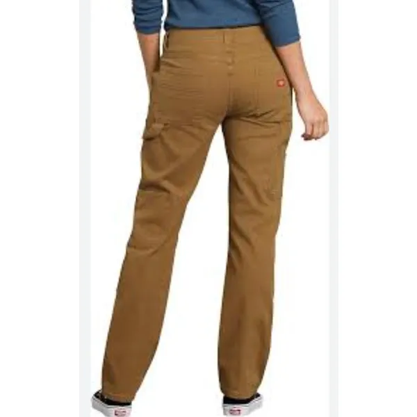Dickies Women's FLEX Relaxed Fit Duck Carpenter Pants size 8 - Image 9