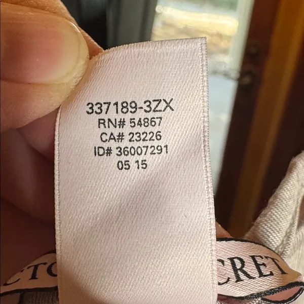NIP Victoria’s Secret Taupe Ribbed Slip Dress Mini Chemise Size Large - Image 10