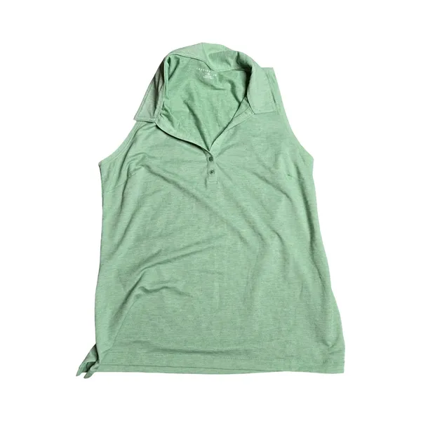Travis Mathew Women's Coto Performance Sleeveless Polo Size: M - Image 2