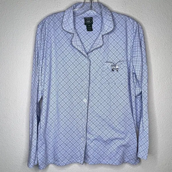 Vintage Laura‎ Ashley Pajama Shirt - Image 6