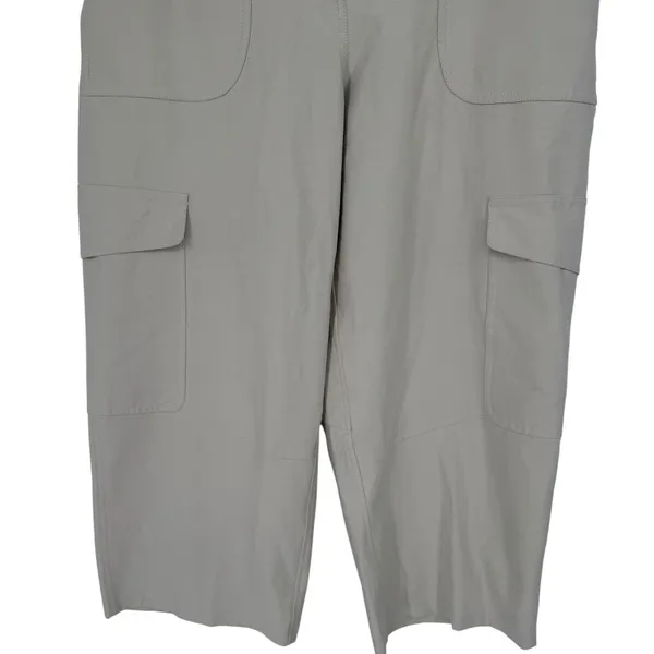 Lululemon Light Utilitech Cargo Pocket High-Rise‎ Crop Pants Natural Ivory Sz 30 - Image 10