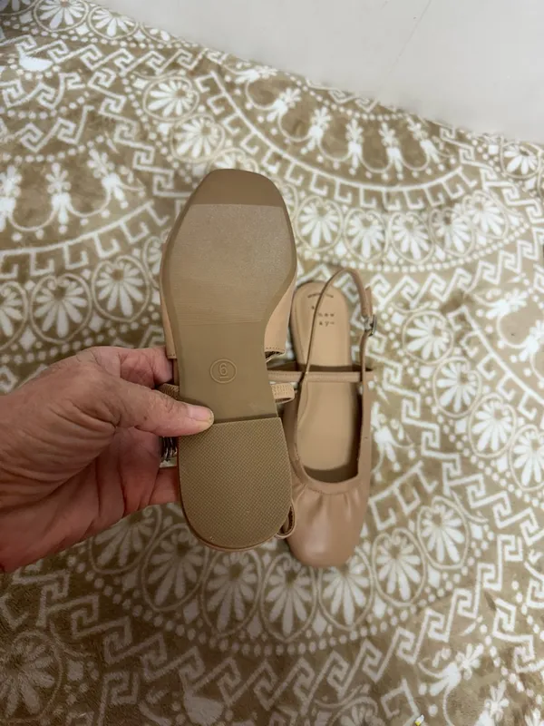 a new day Tan Slingback Ballet Flats - Image 5