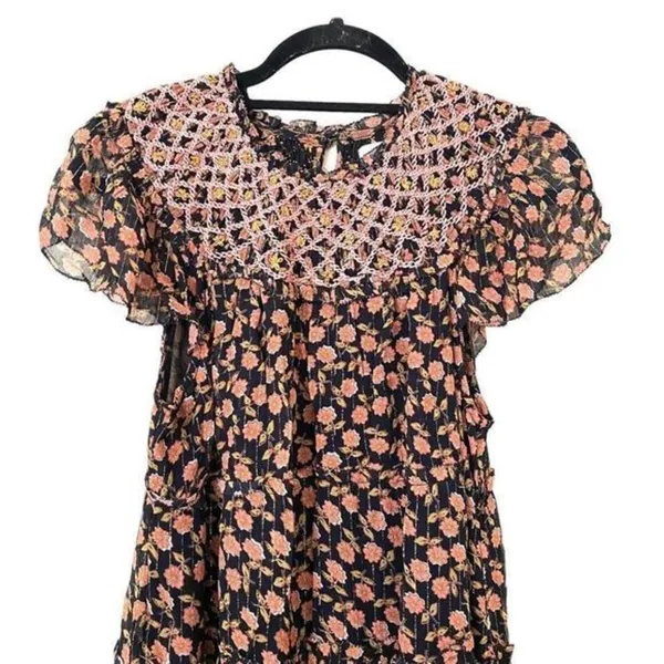 SAYLOR Priti Floral Mini Dress Sz Med‎ - Image 5
