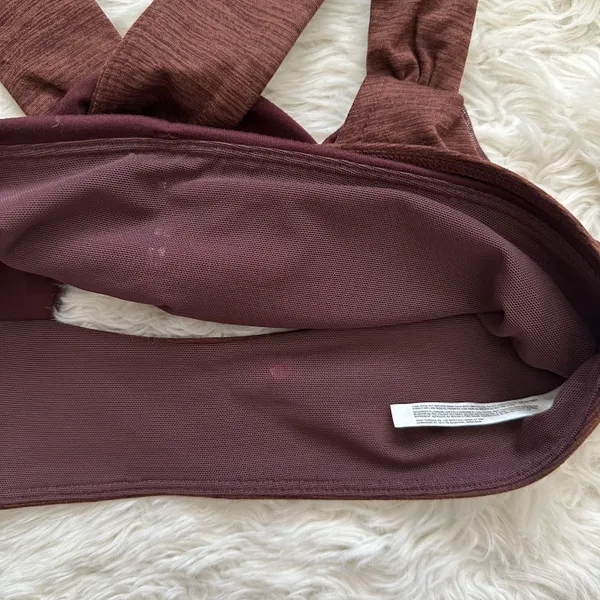 FP Movement Sports Bra Zen Again Bra Crisscross Back Brown M - Image 9