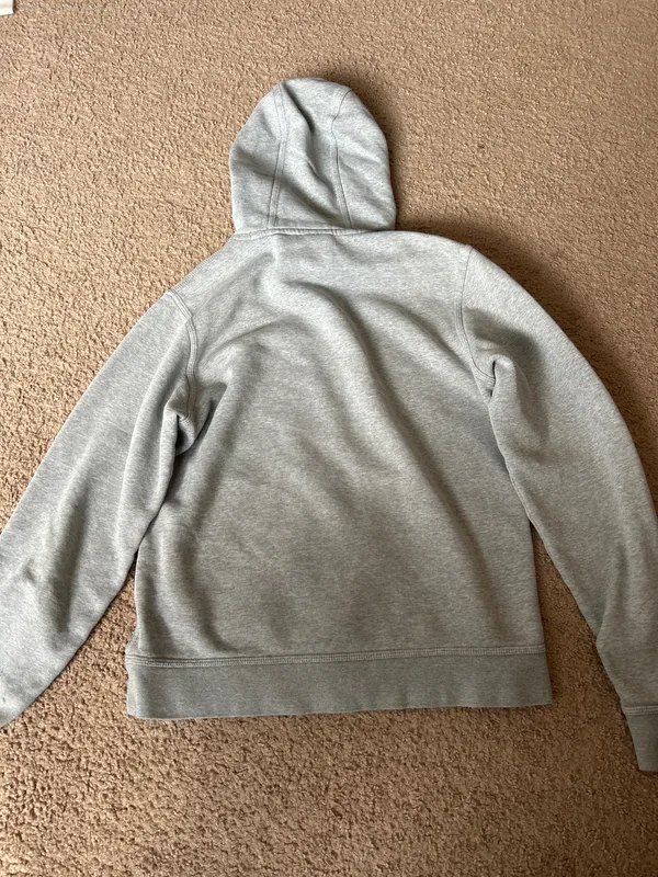 Grey Nike Hoodie - Image 3