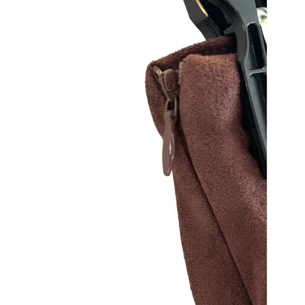 Klassy Network KN suede like brown skort XS minimalist classic soft - Image 5