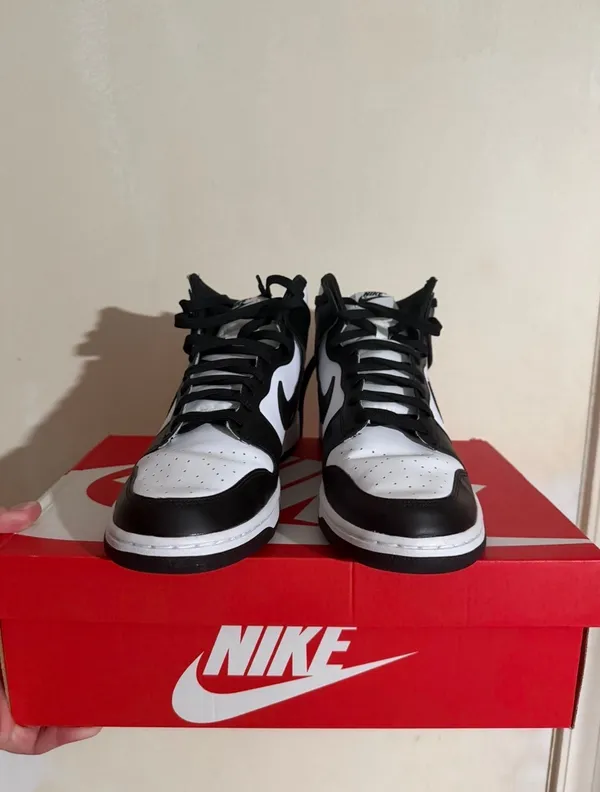 Nike Dunk High Black White - Image 2