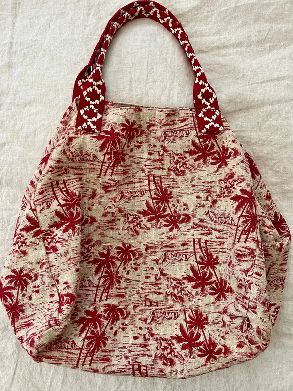 Hawaiian Canvas Tote Bag - Image 2