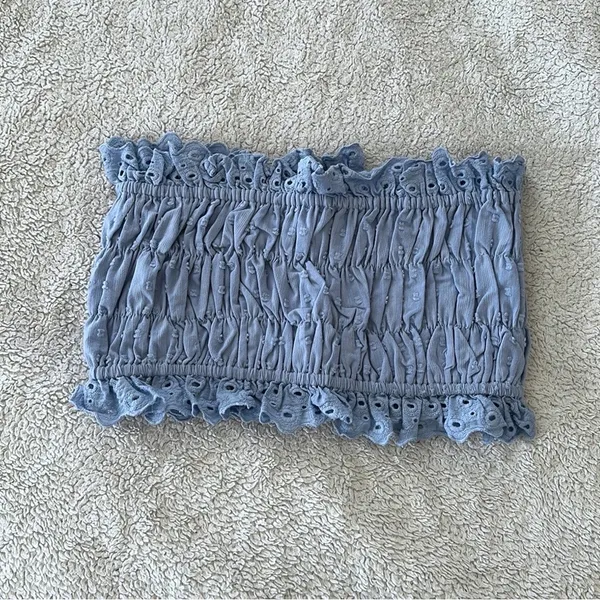 VICI | Mindi Eyelet Crop Bandeau Top - Image 6