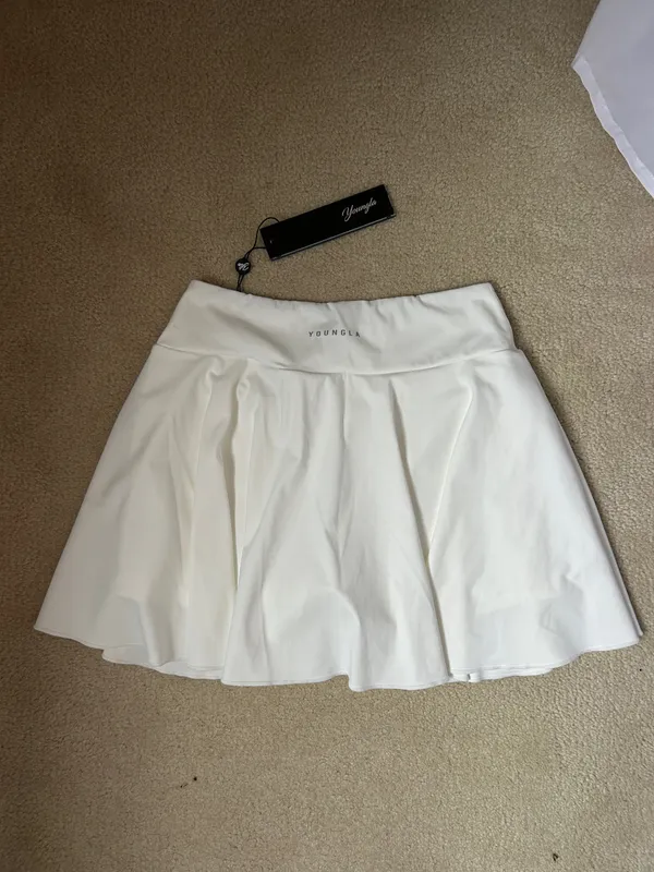 YoungLA white tennis skirt - Image 4