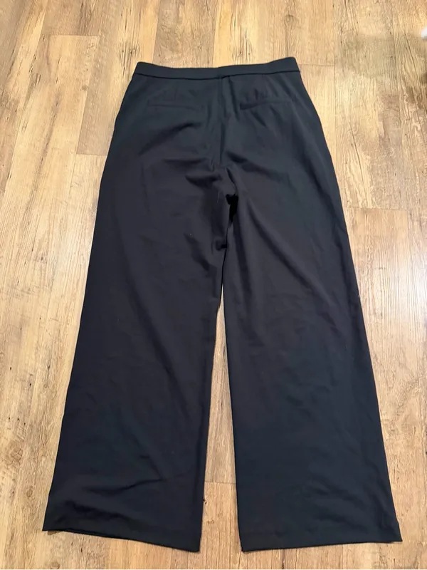 HALARA Black Wide-Leg Dress Pants Large - Image 5