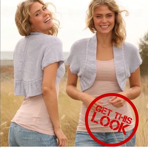 Old Navy Cropped Cardigan Grey - Image 5