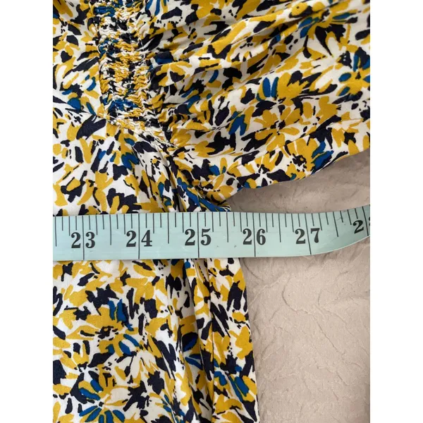 American Holic Floral Print Blouse Top Long Sleeve Button Down‎ Womens Medium - Image 6