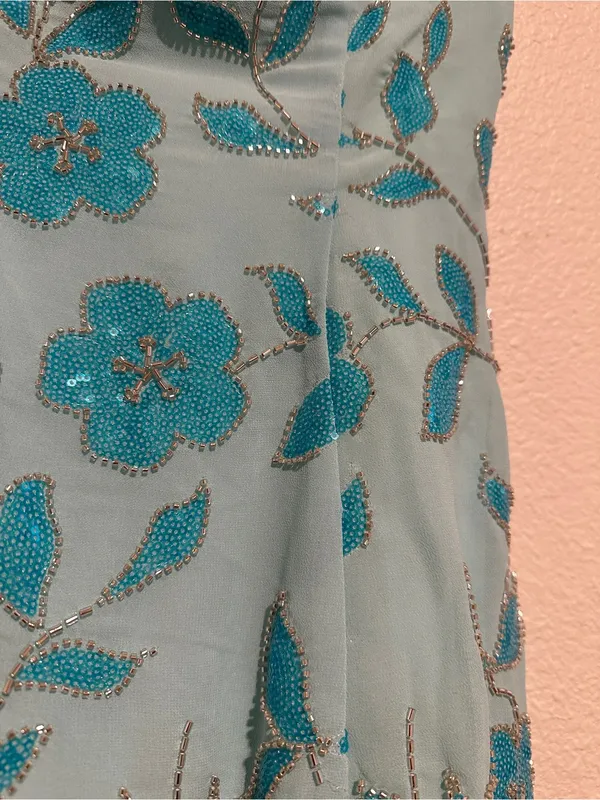 LUCY IN THE SKY Sequin Beaded Flare Strapless Mini Dress Party HOCO⁠ NWT SZ. S - Image 9