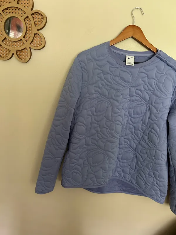 Nike Golf Quilted Women’s Crewneck - Image 3