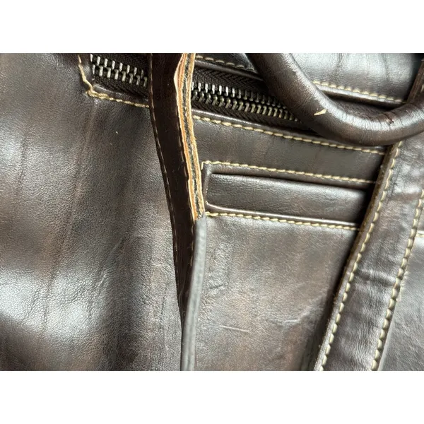 Trinity Ranch Brown Backpack Tooled Leather Bag‎ Western Cowgirl - Image 6