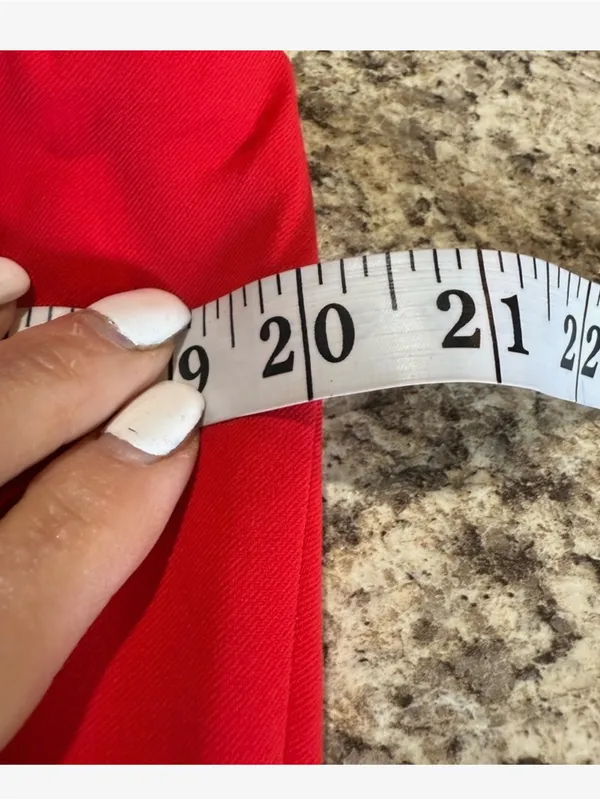 DO+BE Strapless Red Wrap Tie Mini Dress - Image 7