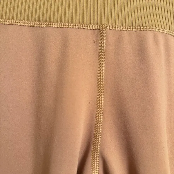 Vuori Rib Studio Leggings in the Dark Golden (Mustard)‎ Workout Gym Small - Image 5