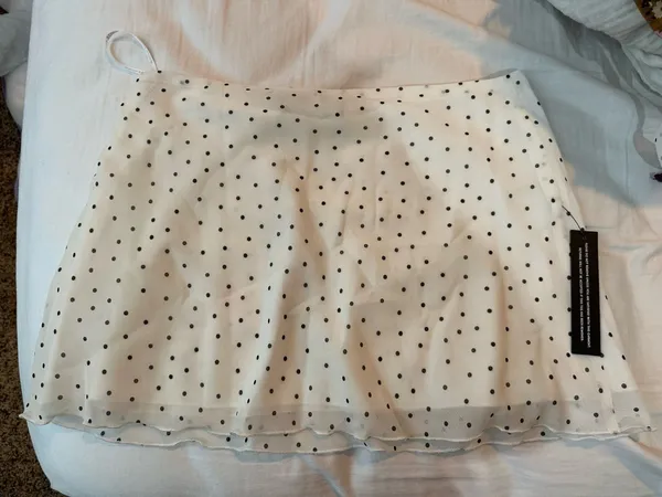 White fox polka dot set - Image 5