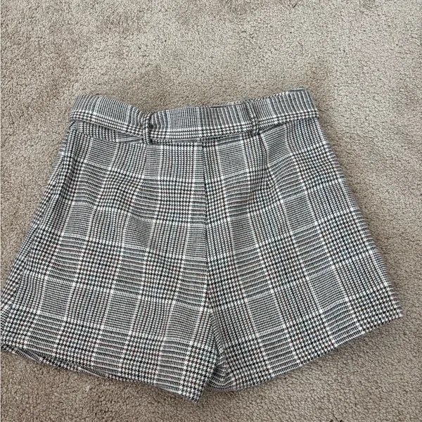 Sadie & sage plaid skort Brown Size M - Image 7