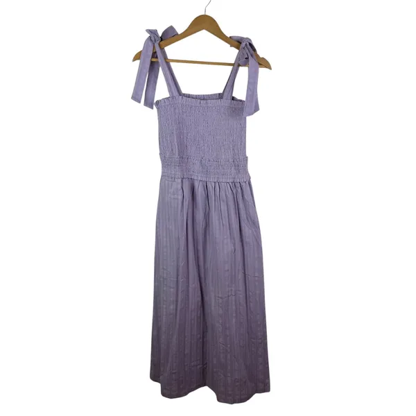 NWT Lost + Wander Angel in Disguise Maxi Dress‎ Small Lavender Smocked Cottage - Image 2