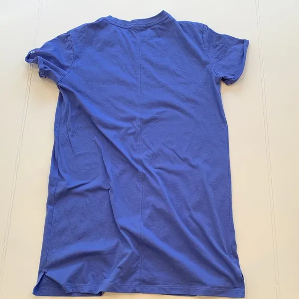 Champion Women’s Small Periwinkle Blue Pocket Tee Nightshirt Sleep Shirt - Image 5
