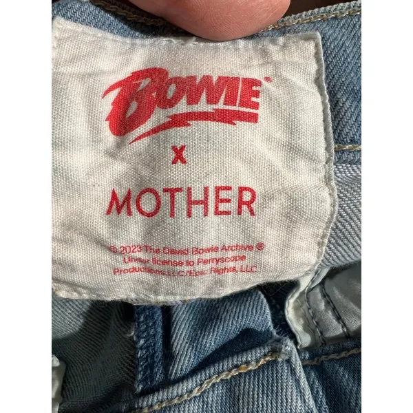 Mother x David Bowie The Super Cruise Jean Genie Flare Jeans 25 - Image 4