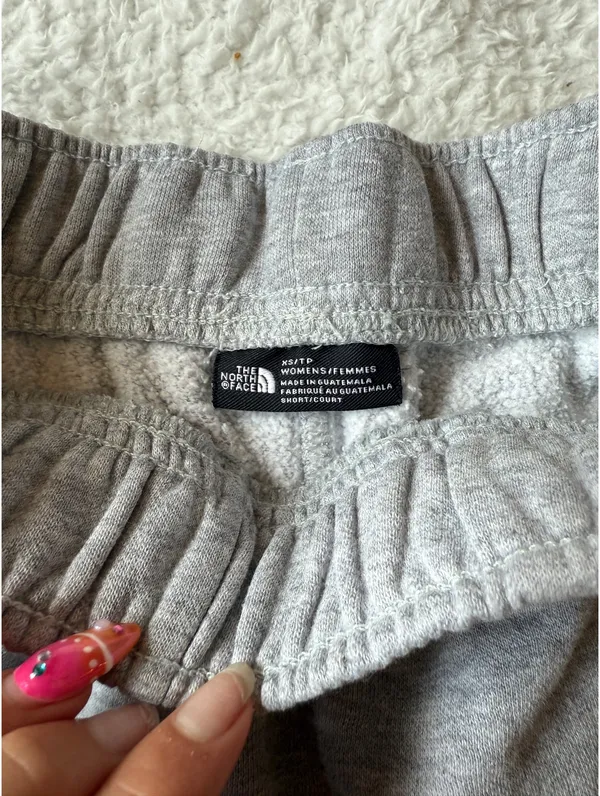The North Face Grey Sweatshorts XS - Image 2
