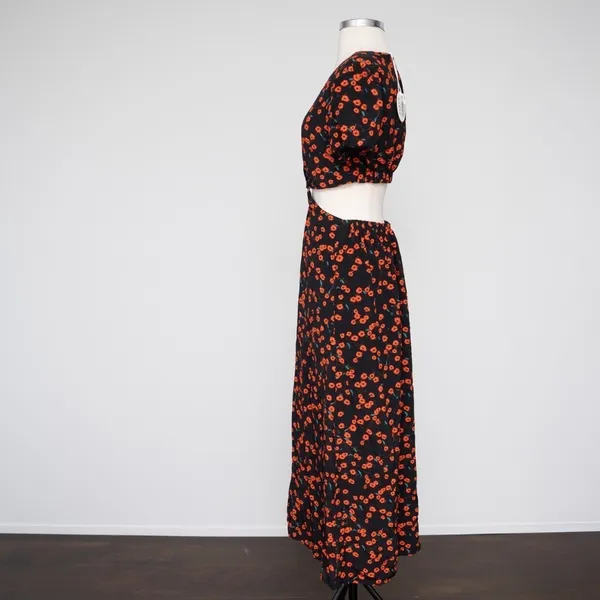 STAUD | Calypso Poppy Cut-Out‎ Dress - Image 7