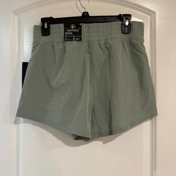 90 Degrees by Reflex Sage Green Shorts - Image 3