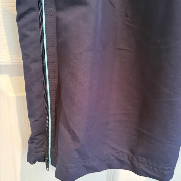 Tek Gear Women’s Large Navy Wicking Track Pants Wide‎ Leg Drawstring NWT L - Image 5