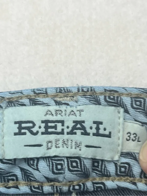 Ariat Real Denim Women’s Missouri Real Sienna Dark Wash Bootcut Jeans Size 33L - Image 12