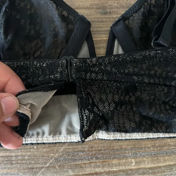 Free People Black Tameeka Lace Underwire Bra Size Size Small NWT - Image 6